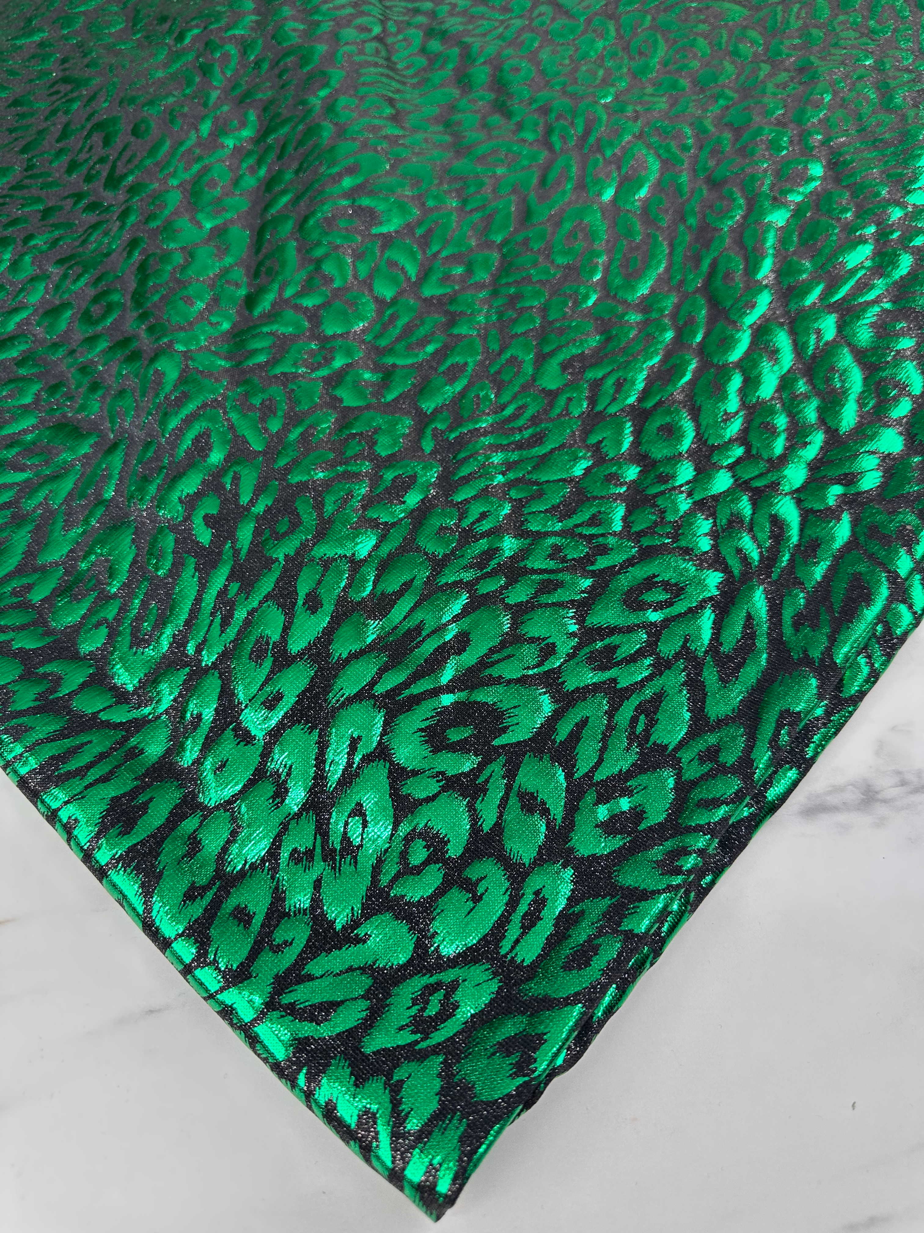 Fantazi Ürün Leopar Simli Örme Elbise Etek Şalvar