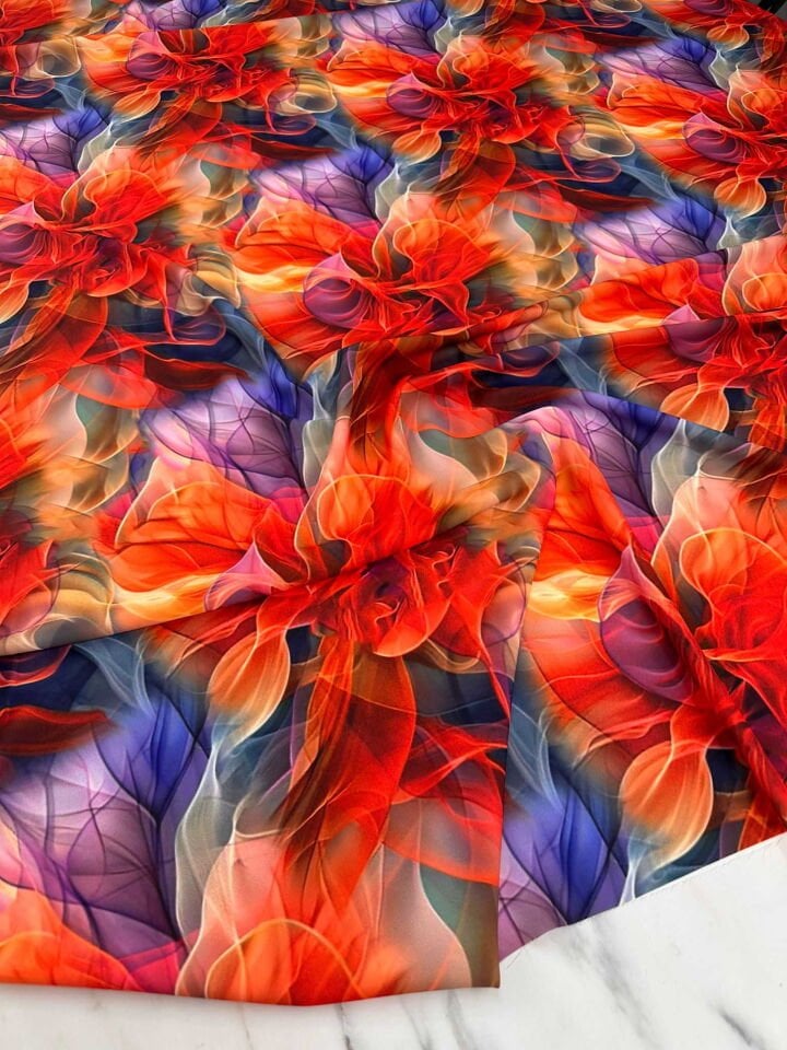 Fantazi Likralı Cesika Krep Elbise Etek Gömlek Şalvar