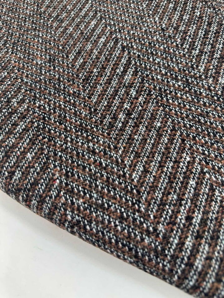 Kışlık Balık Sırtı Dokuma Etek Ceket Kap Yelek