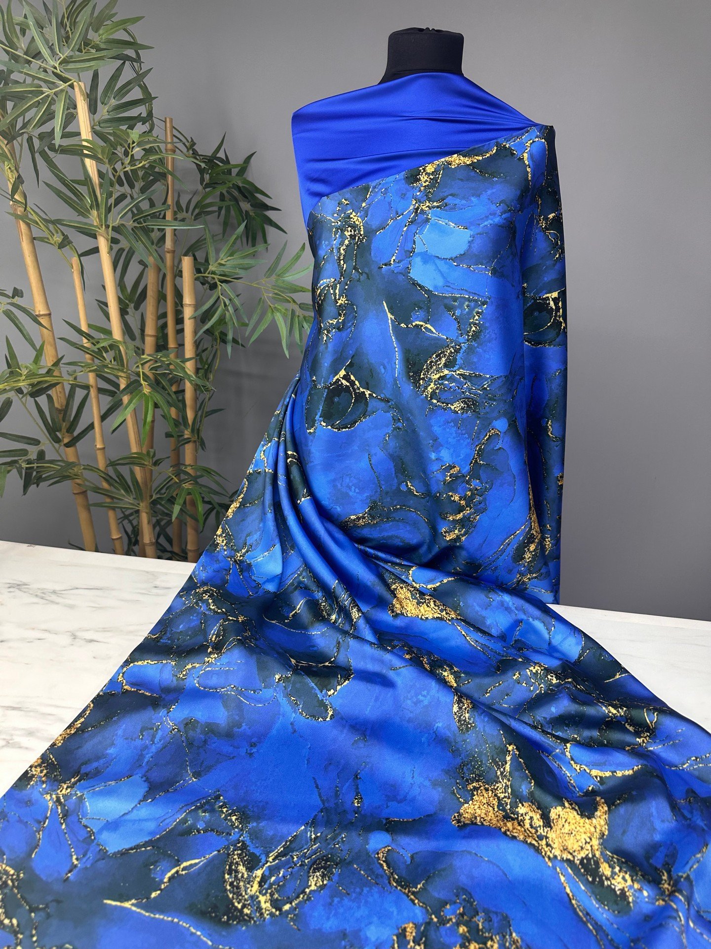 Kombinli Yöresel Elbiselik Tivil Saten Kumaş