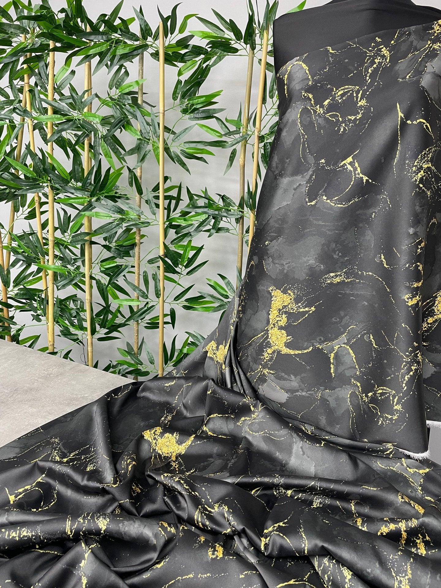 Kombinli Yöresel Elbiselik Tivil Saten Kumaş