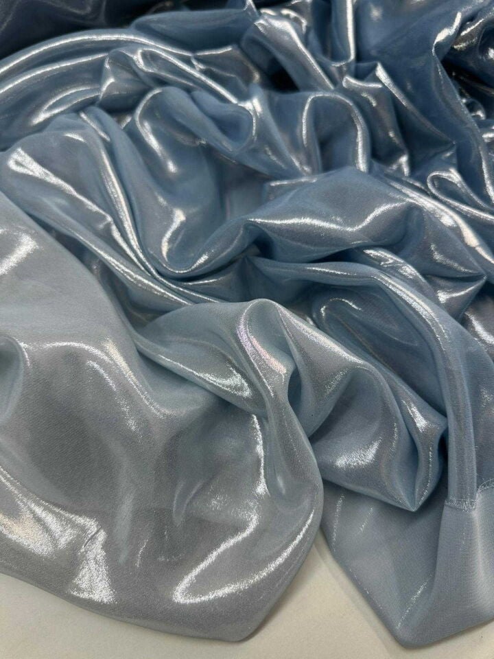 Blue Desen Varak kablama Degrade Şifon