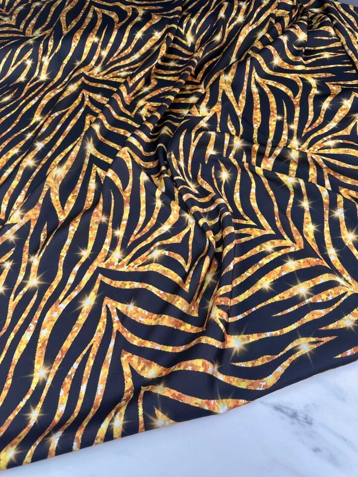 Desenli İpek Saten Elbise Gömlek Şalvar