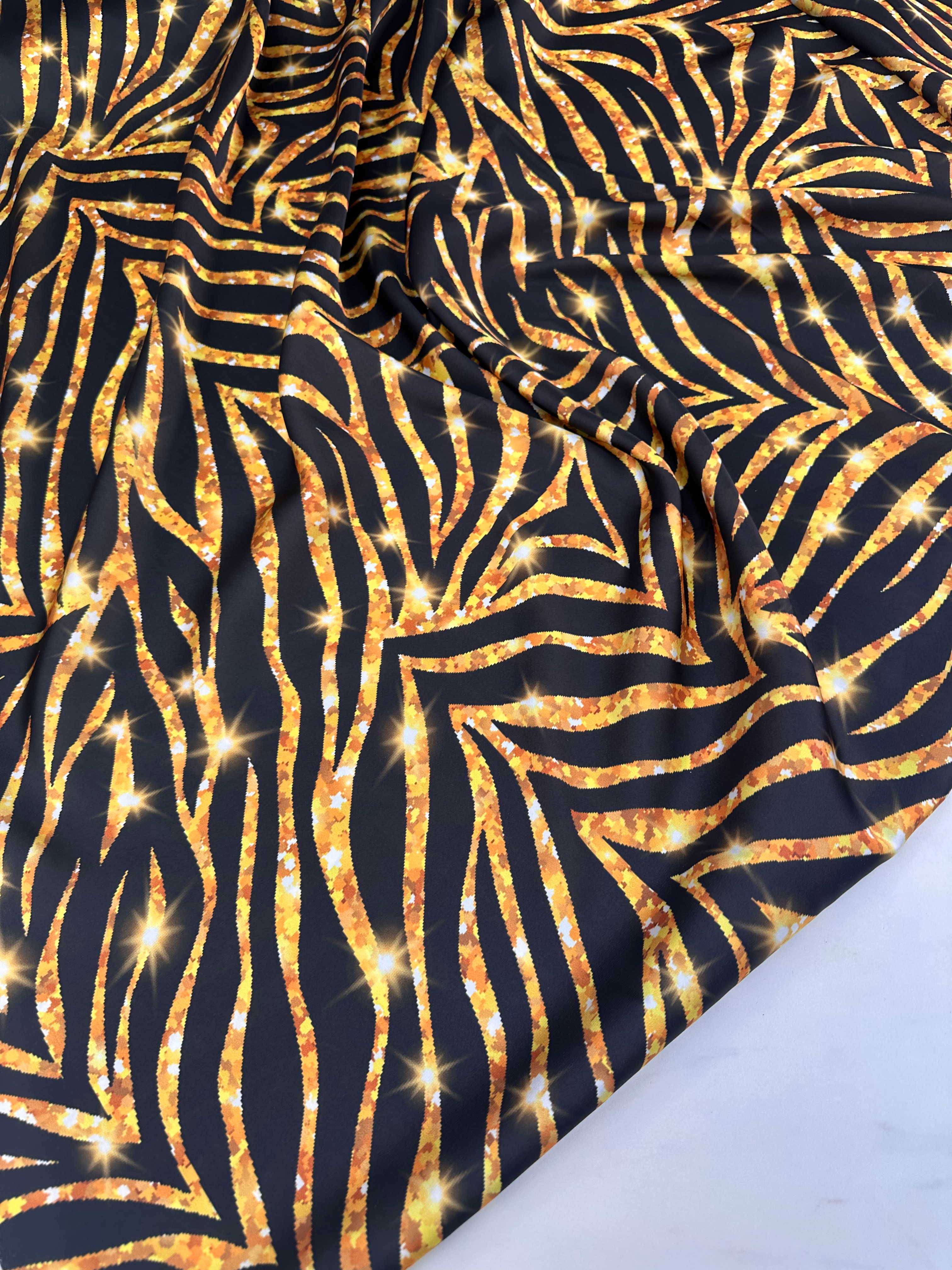 Desenli İpek Saten Elbise Gömlek Şalvar