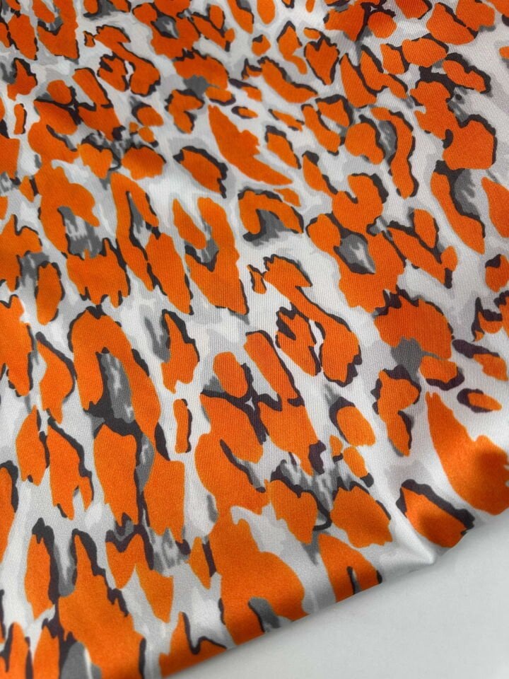 Desenli İpek Saten Elbise Gömlek Etek Şalvar