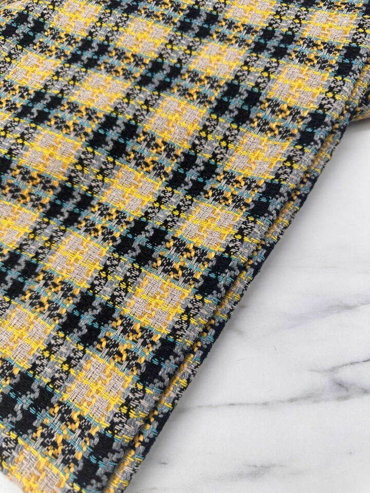 Kışlık Fantazi Şanel Kumaş Elbise Etek Ceket Kap