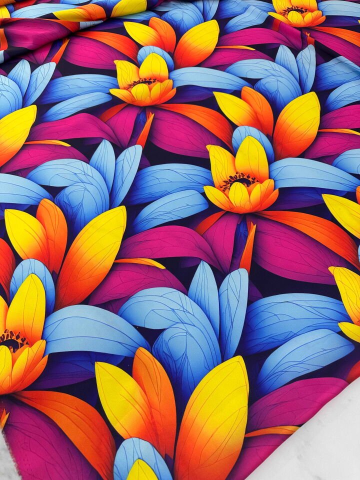 Desenli ipek Saten Elbise Etek Gömlek Şalvar