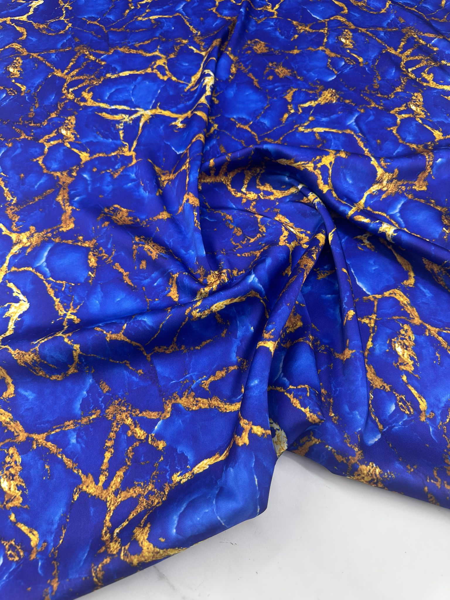 Desenli İpek Saten Elbise Etek Gömlek Şalvar