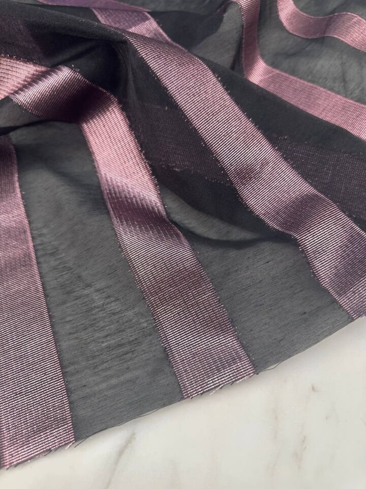 Pempe Sim İşlemeli Elbiselik Gömleklik Şifon Kumaş