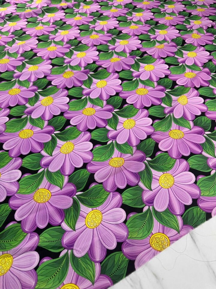 Desenli Krep Kumaş Elbise Etek Gömlek Şalvar