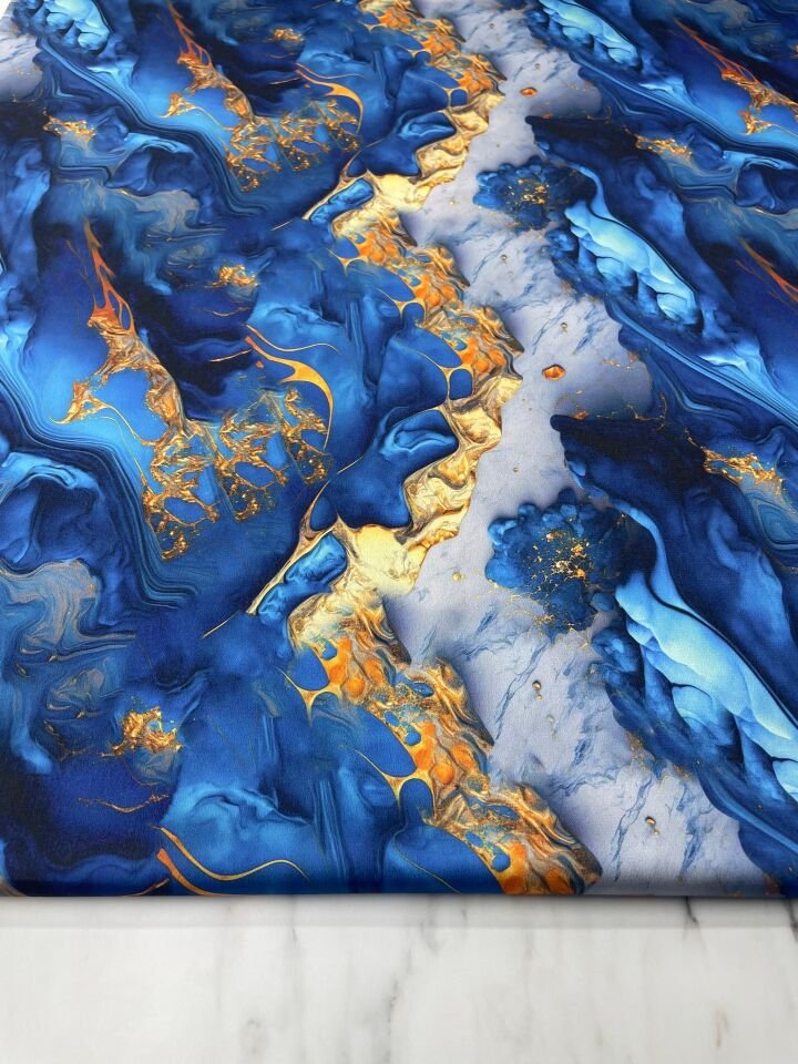 Verona Desen Elbiselik Gömleklik Tivil Saten Kumaş