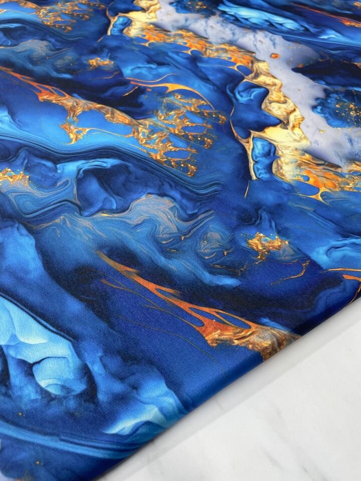 Verona Desen Elbiselik Gömleklik Tivil Saten Kumaş