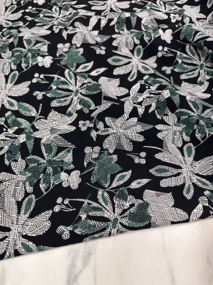 Nez Desen Elbiselik Viskon Kumaş