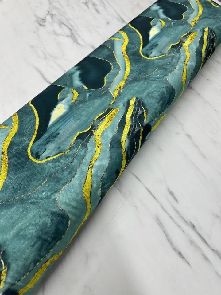 Mermer Desen Elbiselik Gömleklik Tivil Saten Kumaş