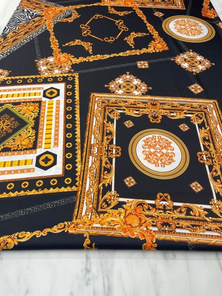 Kareli Desen Elbiselik Gömleklik Tivil Saten Kumaş