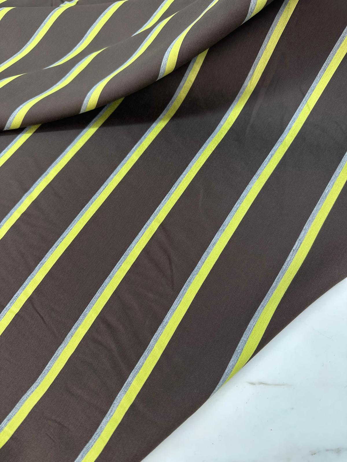 Cizgili Poplin