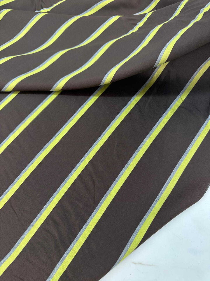 Cizgili Poplin