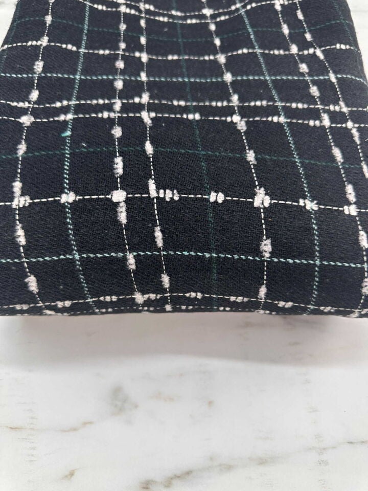 Siyah Şanel Kumaş Elbise Etek Gömlek Ceket