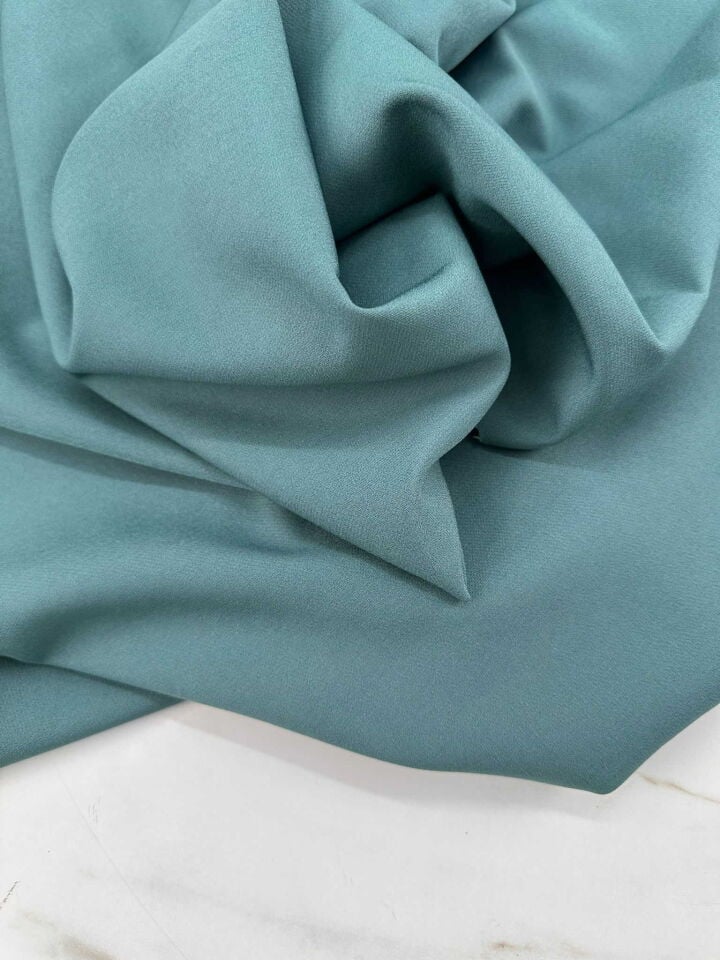 Mint Yeşili Likralı Dabıl Elbise Etek Ceket Pantolon