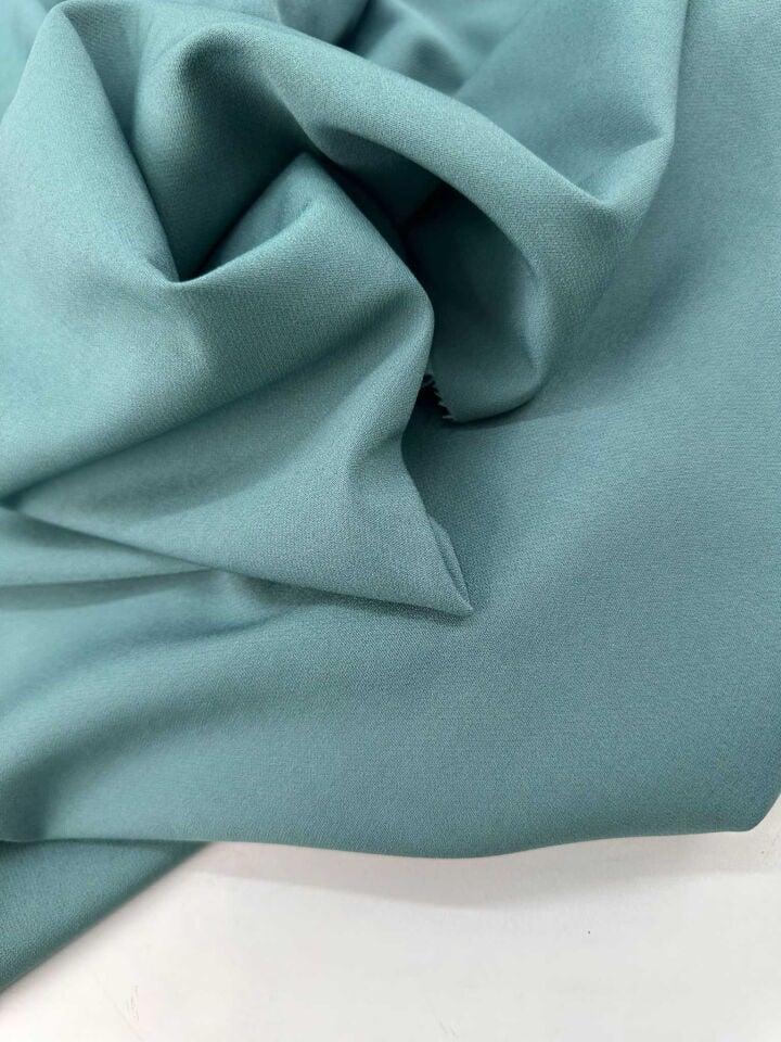 Mint Yeşili Likralı Dabıl Elbise Etek Ceket Pantolon