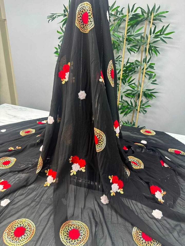 Nakış İşleme Şifon
