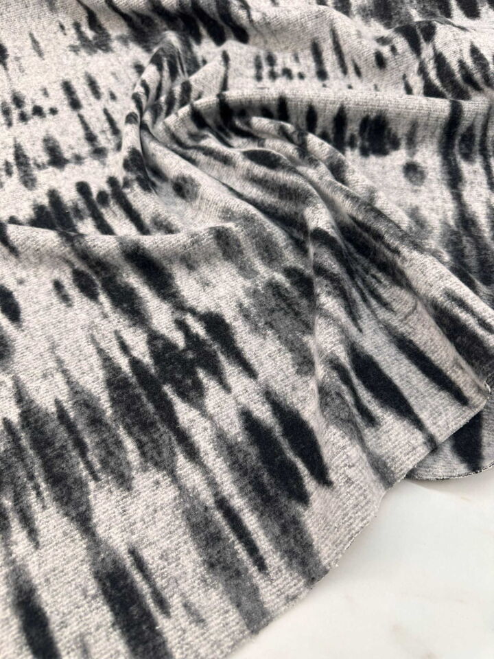 Desenli Keçe Kumaş Elbise Etek Ceket Kap