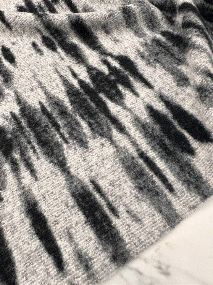 Desenli Keçe Kumaş Elbise Etek Ceket Kap