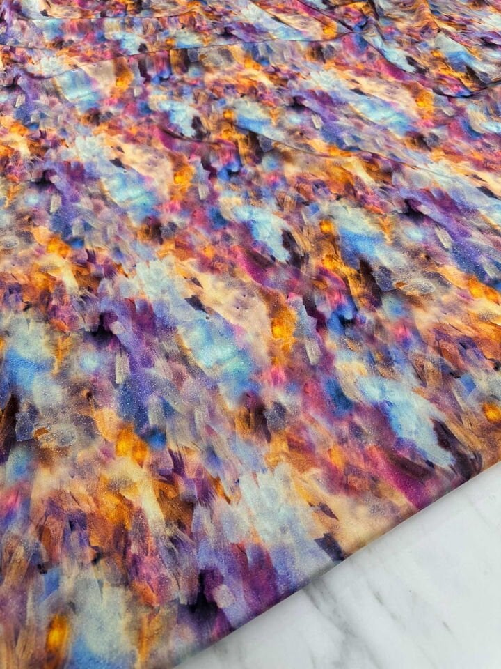 Leo Desen İpek Saten Elbise Etek Gömlek Şalvar