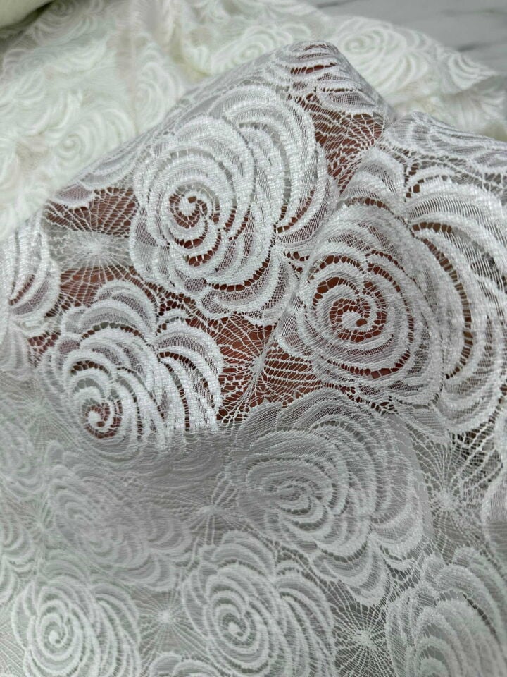 Gül Desen Lez Dantel