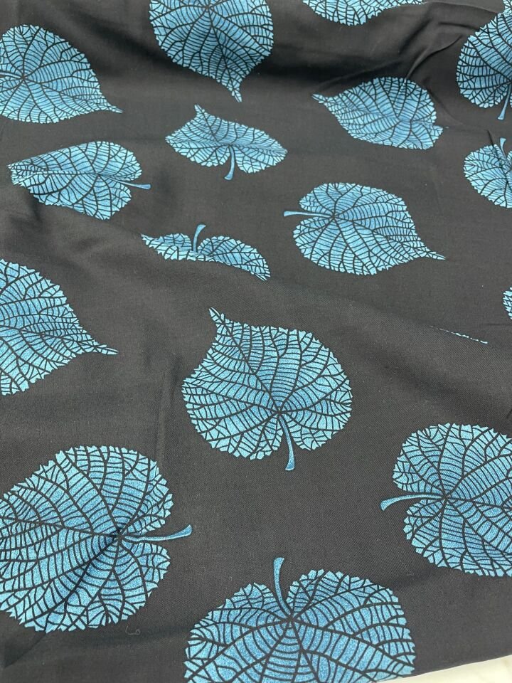 Leona Desen Elbiselik Yüzde Yüz Pamuklu Viskon