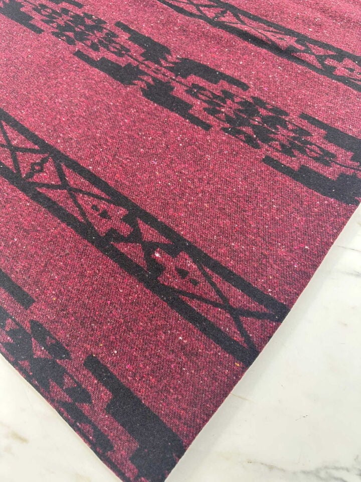 Kilim Desen Akrilik Kışlık Kumaş Elbise Etek Ceket