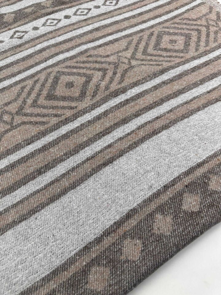 Kilim Desen Akrilik Kışlık Kumaş Elbise Etek Ceket