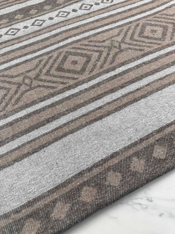 Kilim Desen Akrilik Kışlık Kumaş Elbise Etek Ceket