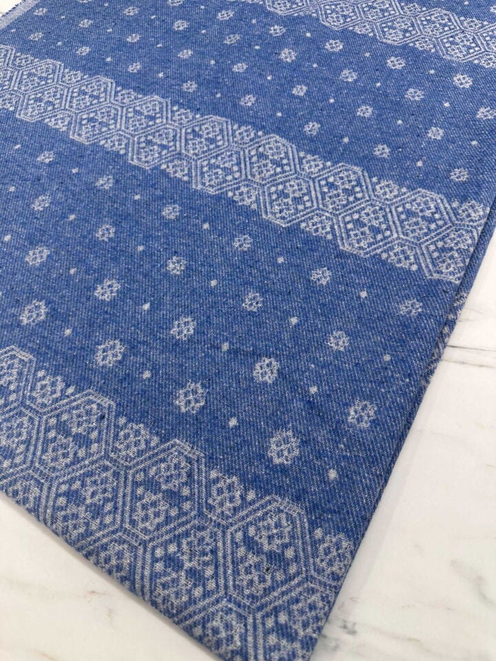 Otantik Desen Akrilik Kışlık Kumaş Elbise Etek Ceket