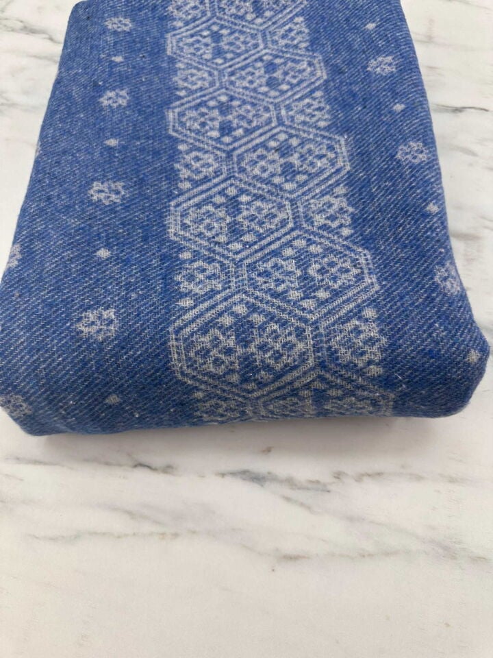 Otantik Desen Akrilik Kışlık Kumaş Elbise Etek Ceket