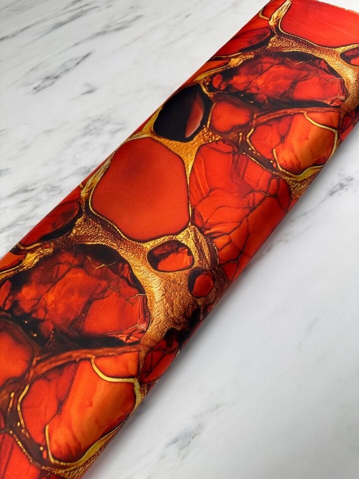 Mialo Desen Elbiselik Gömleklik İpek Saten Kumaş