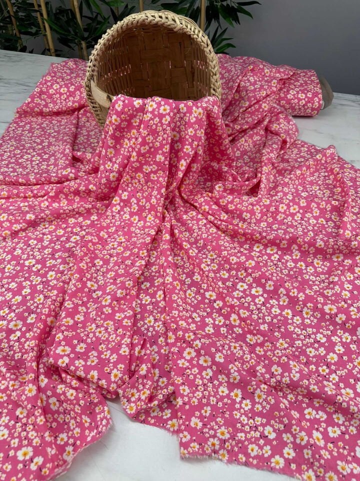 Çıtır Desen Viskon Kumaş