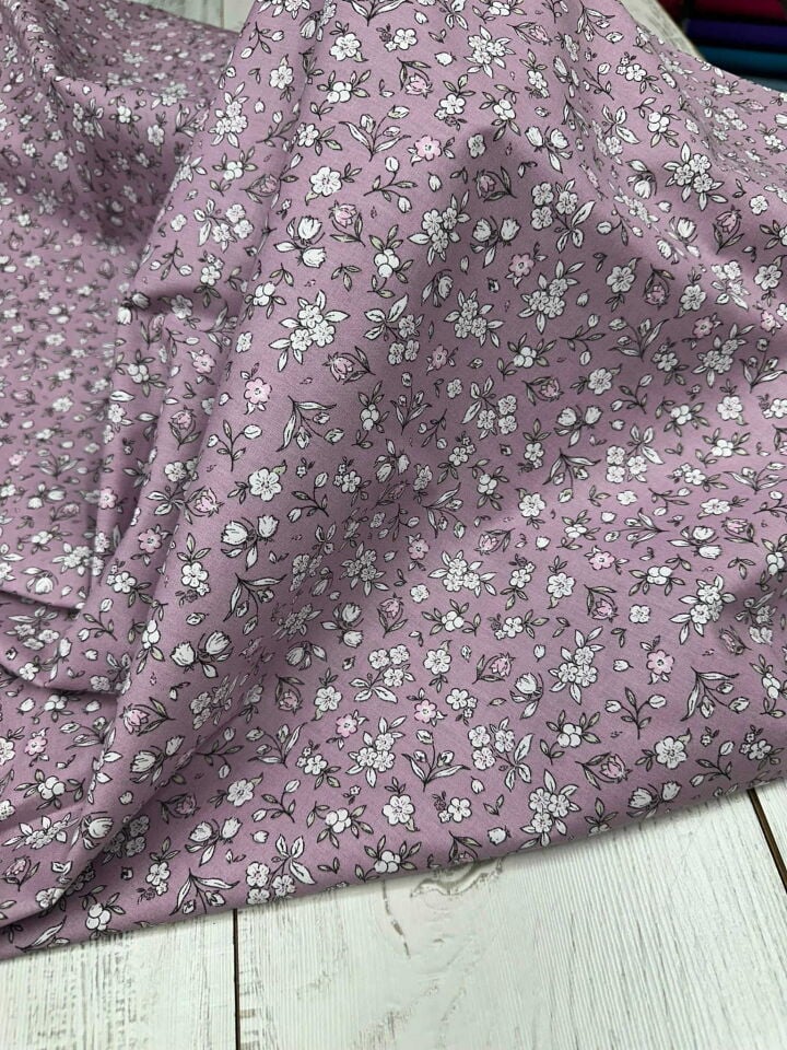 Çiçek Desen Poplin