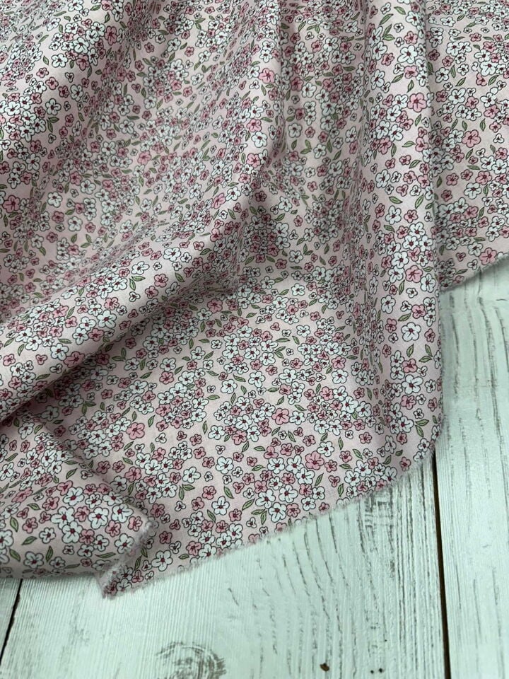 Çiçek Desen Poplin