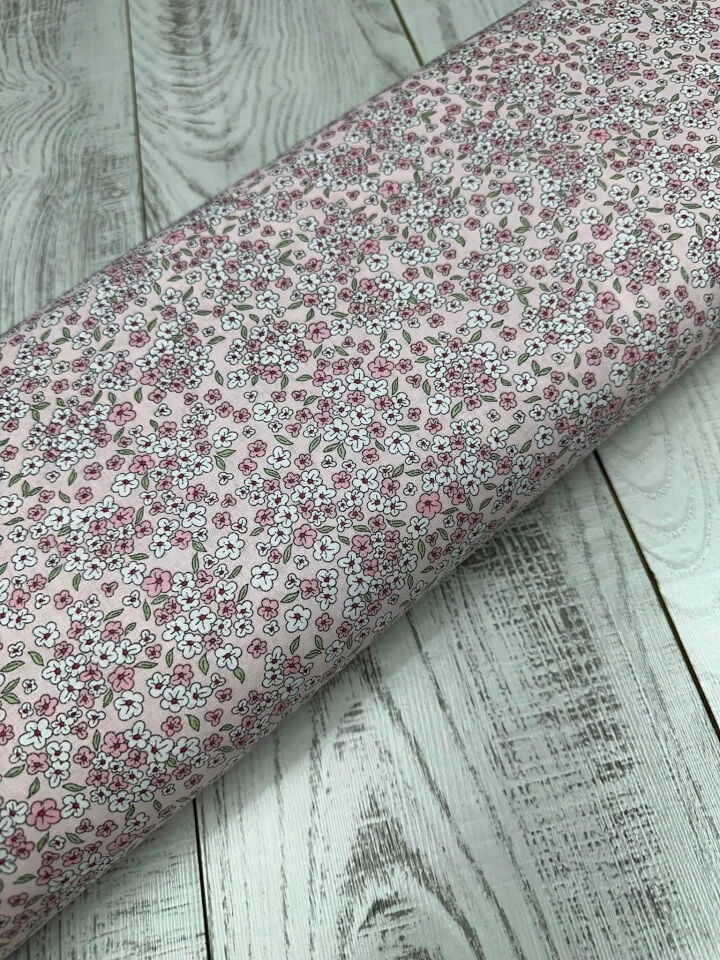 Çiçek Desen Poplin