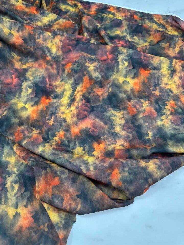 Santana Likralı Krep Kumaş