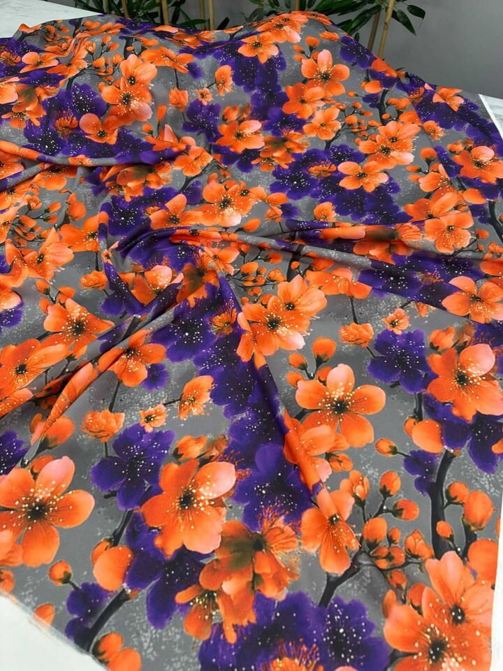 Ferucci Likralı Krep Kumaş