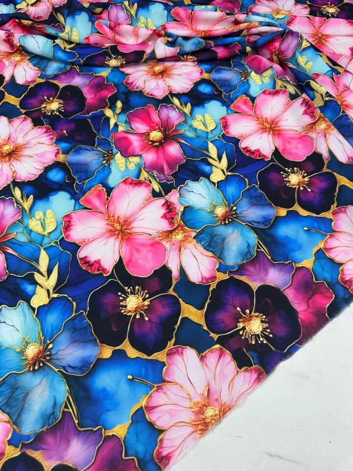 Zendar Likralı Krep Kumaş