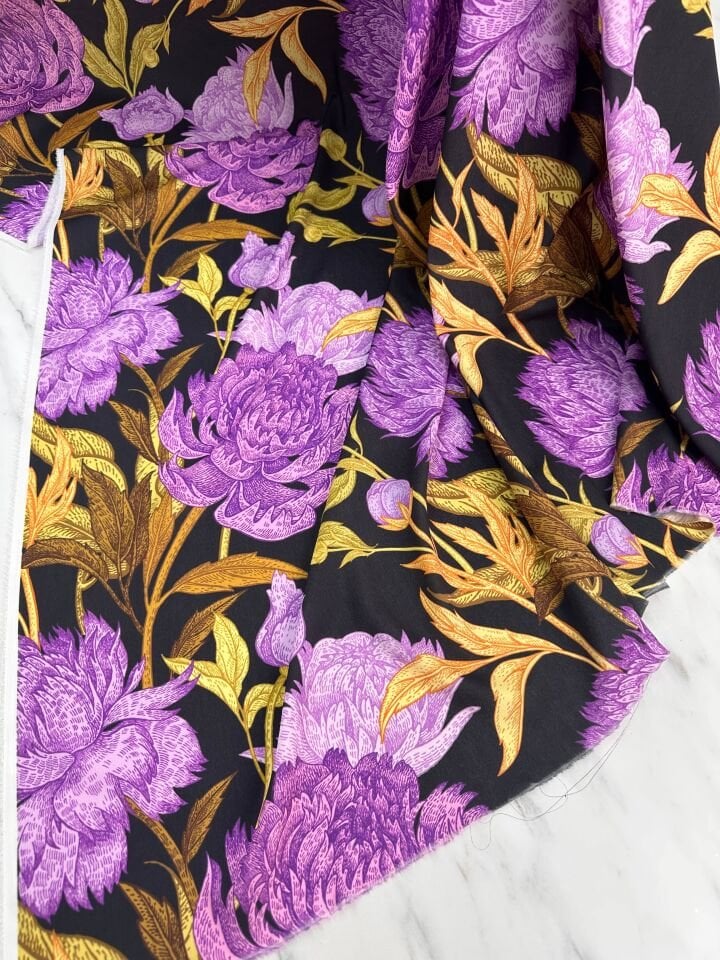 Begonya Gülü Elbiselik Gömleklik Kreo Kumaş