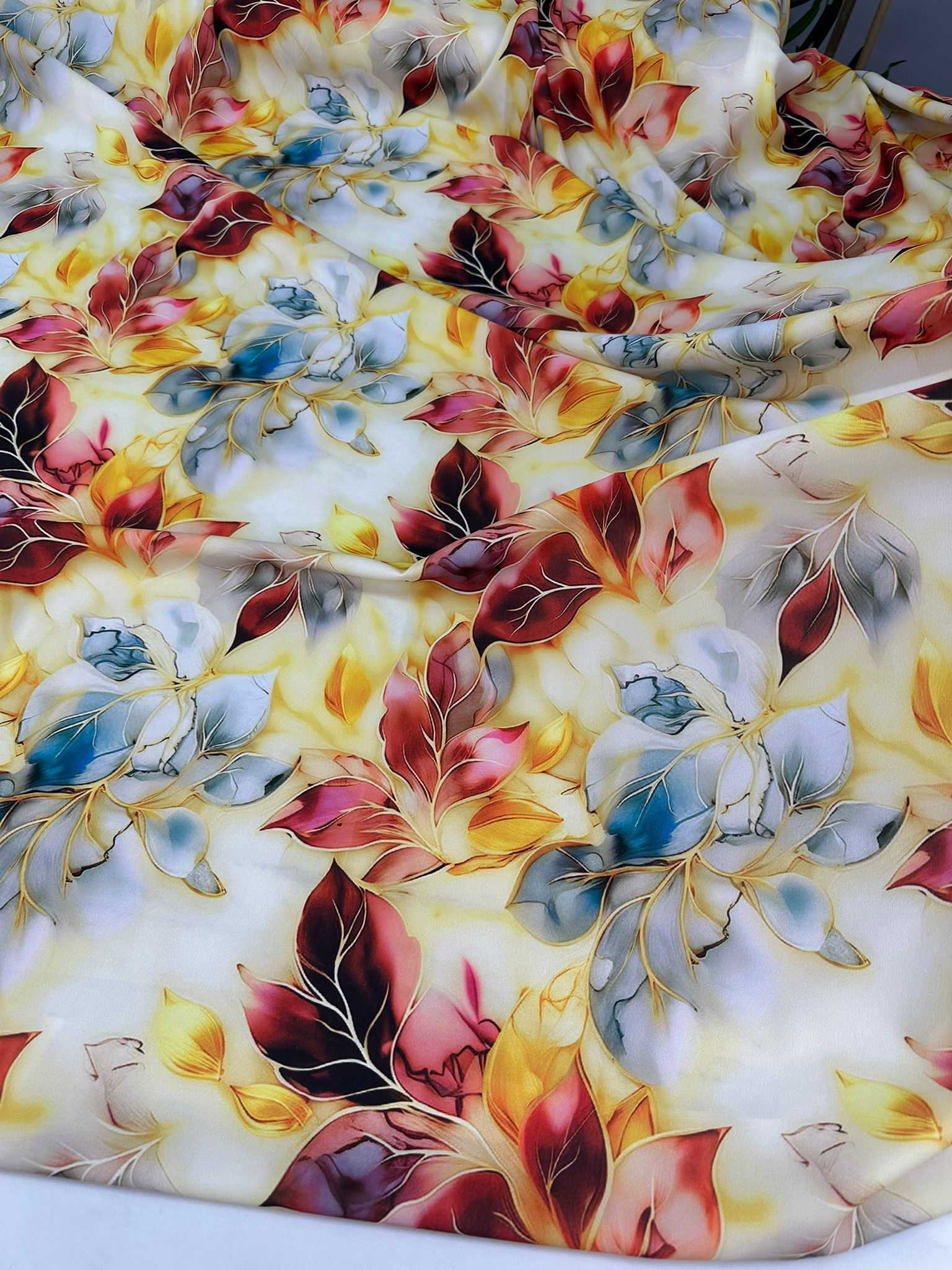 Oraz Likralı Krep Kumaş