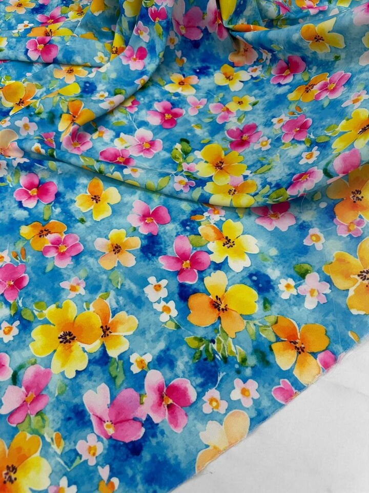 Sevilla Likralı Krep Kumaş