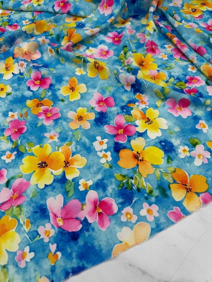 Sevilla Likralı Krep Kumaş