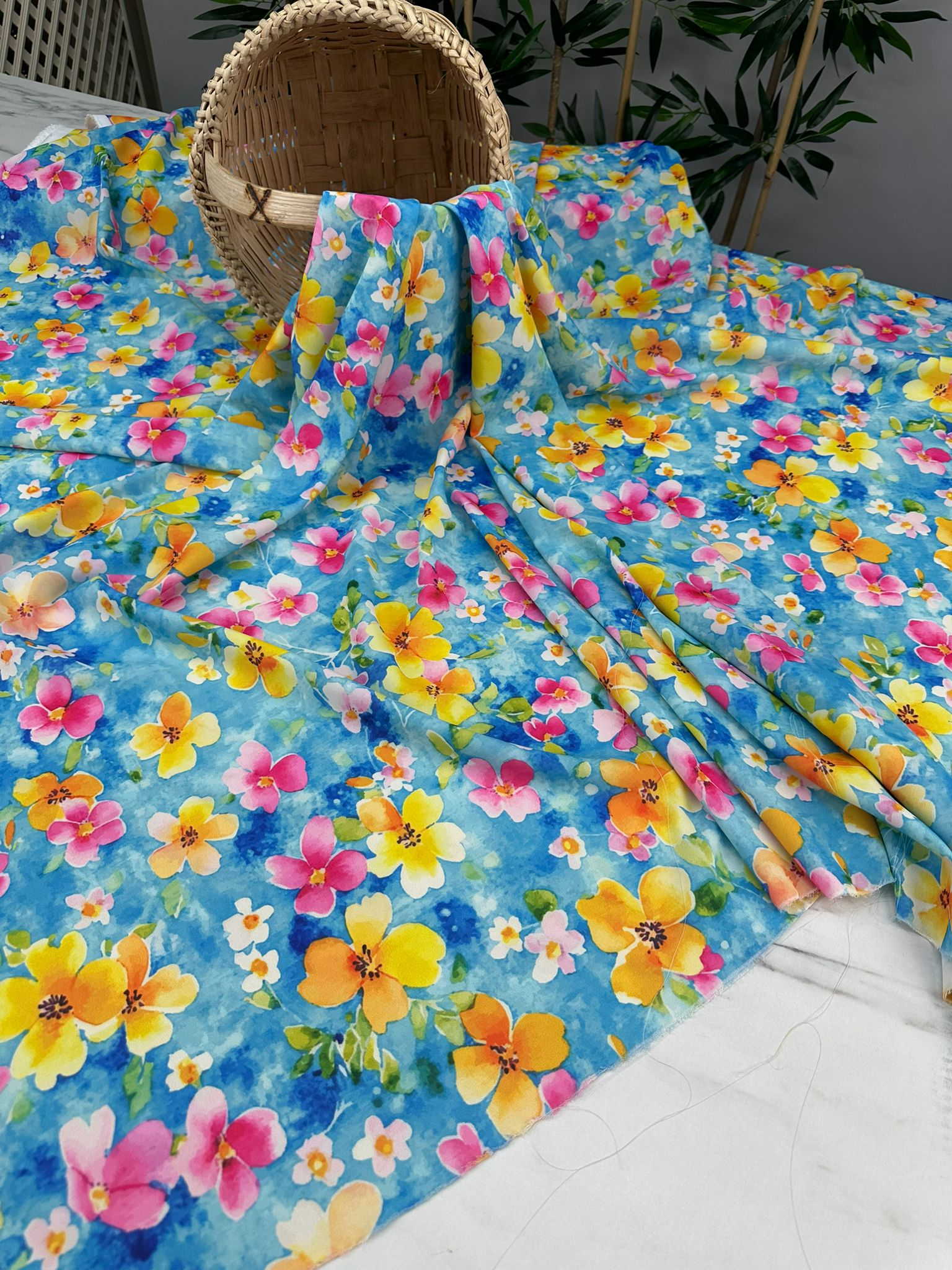 Sevilla Likralı Krep Kumaş