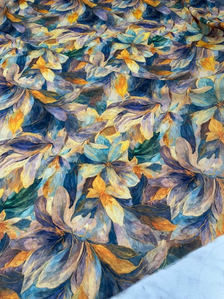 Gulitti Likralı Krep Kumaş