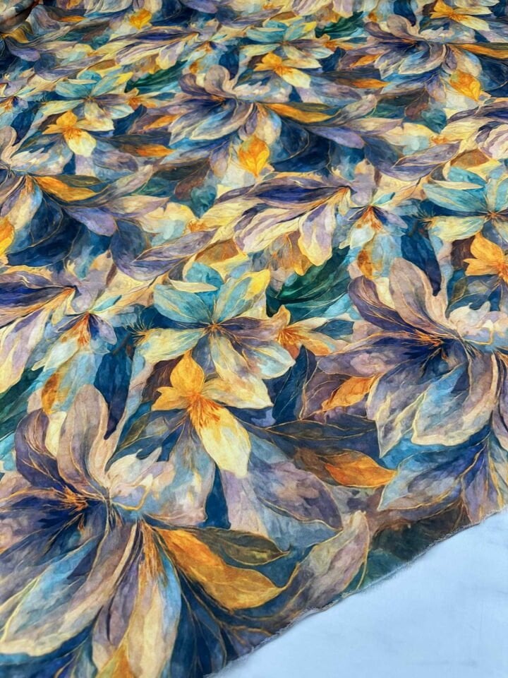 Gulitti Likralı Krep Kumaş